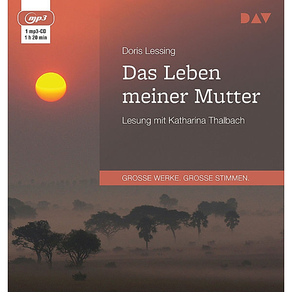 Das Leben meiner Mutter,1 Audio-CD, 1 MP3, Doris Lessing