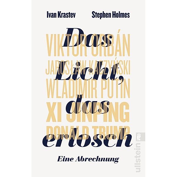 Das Licht, das erlosch, Ivan Krastev, Stephen Holmes