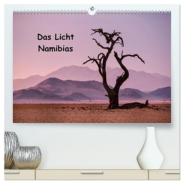 Das Licht Namibias (hochwertiger Premium Wandkalender 2024 DIN A2 quer), Kunstdruck in Hochglanz, Anne Berger