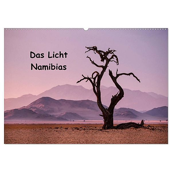 Das Licht Namibias (Wandkalender 2024 DIN A2 quer), CALVENDO Monatskalender, Anne Berger