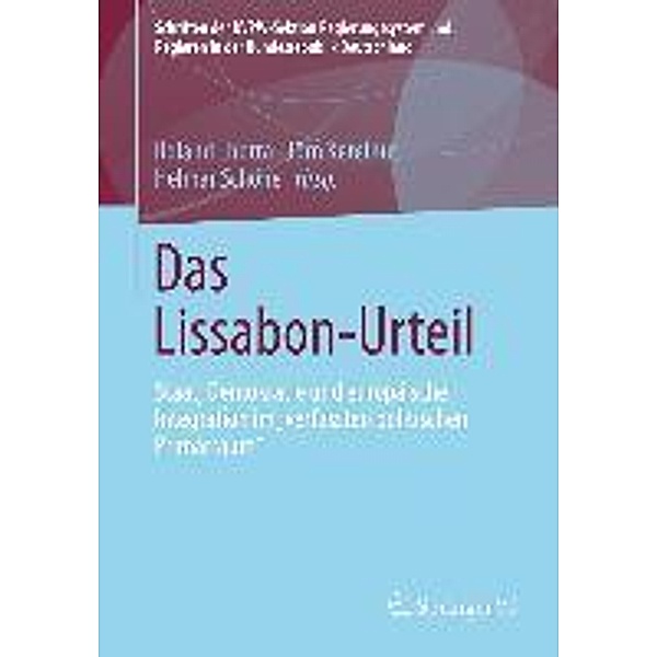 Das Lissabon-Urteil / Schriften der DVPW-Sektion Regierungssystem und Regieren in der Bundesrepublik Deutschland