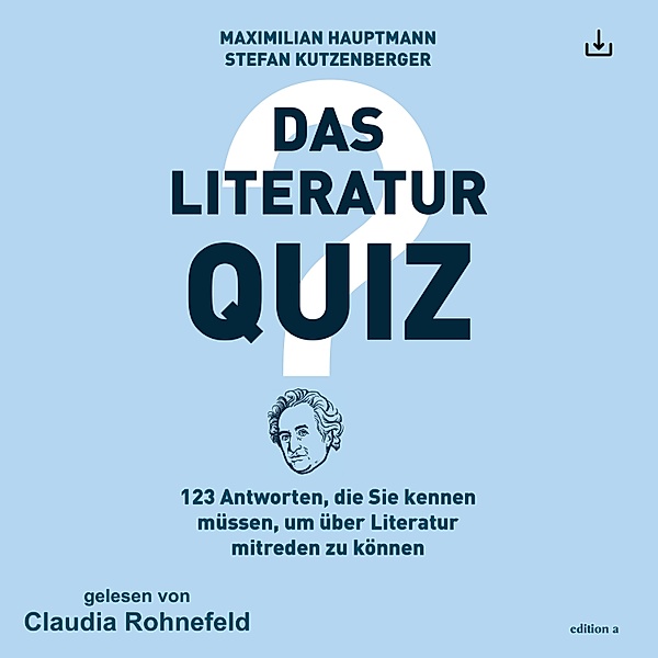 Das Literatur-Quiz, Stefan Kutzenberger, Maximilian Hauptmann
