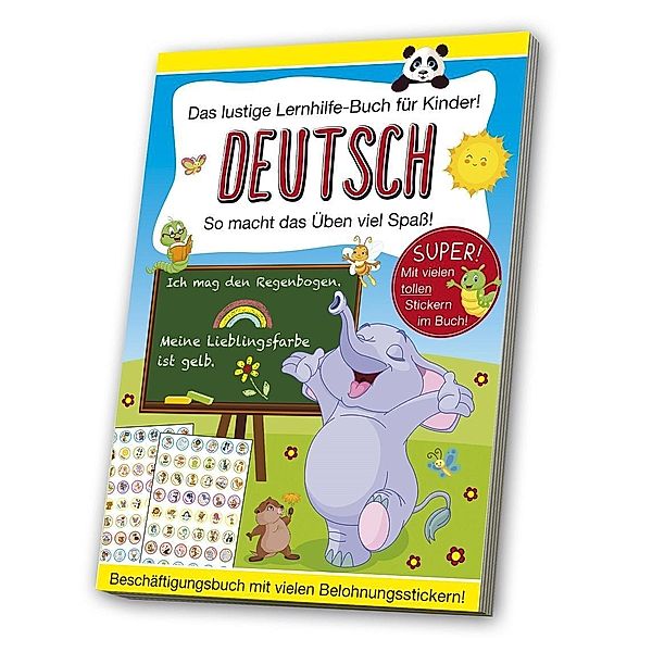 Das lustige Lernhilfe-Buch für Kinder! Deutsch