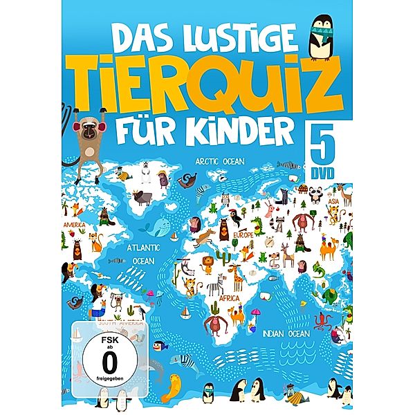 Das lustige Tierquiz für Kinder DVD-Box, Tierquiz