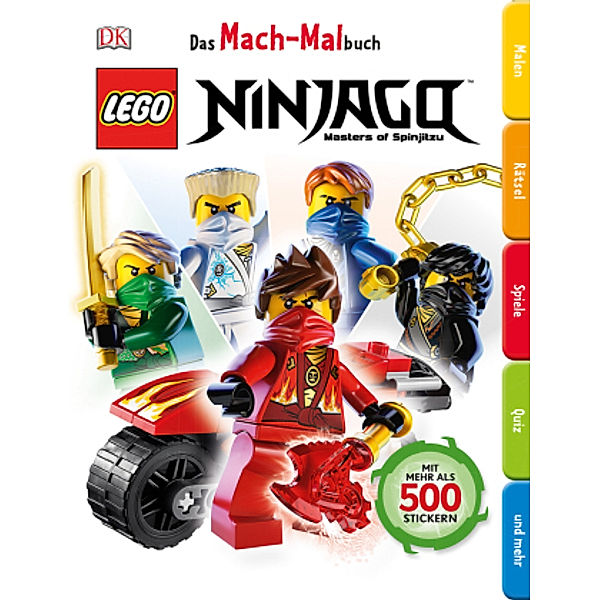 Das Mach-Malbuch. LEGO® NINJAGO®