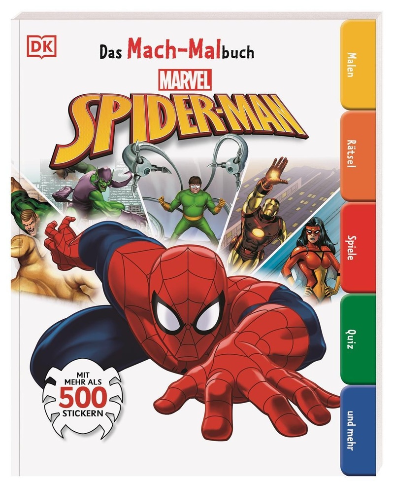 Das Mach Malbuch Marvel Spider Man