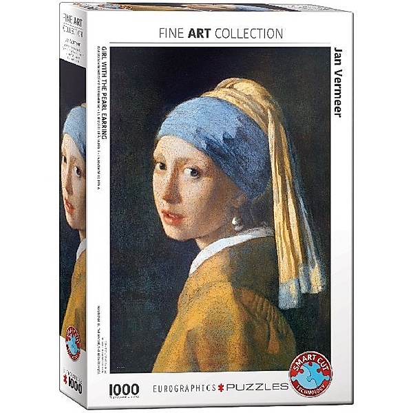 Eurographics Das Mädchen mit dem Perlenohrring (Puzzle), Jan Vermeer