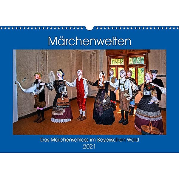 Das Märchenschloss im Bayerischen Wald (Wandkalender 2021 DIN A3 quer), Bernd Zillich