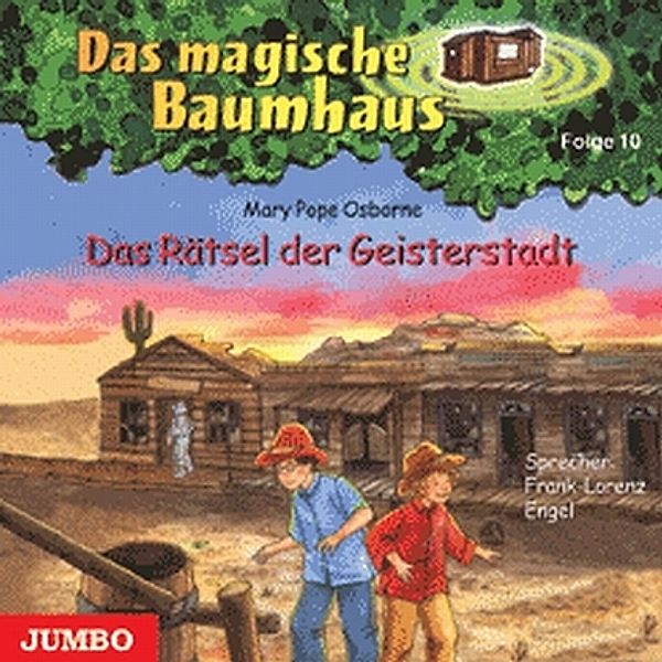 Das magische Baumhaus Band 10: Das Rätsel der Geisterstadt (Audio-CD), Mary Pope Osborne