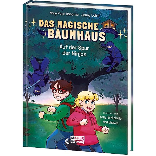 Das magische Baumhaus (Comic-Buchreihe, Band 5) - Auf der Spur der Ninjas, Mary Pope Osborne, Jenny Laird