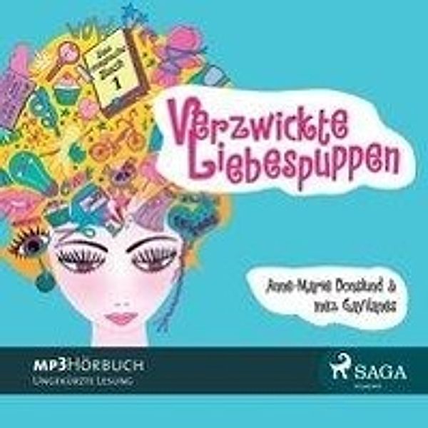 Das magische Buch - Verzwickte Liebespuppen, MP3-CD, Anne-Marie Donslund, Inez Gavilanes