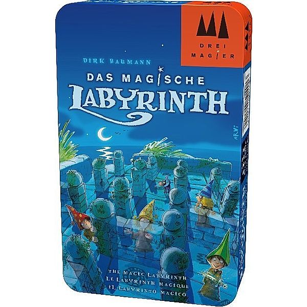 SCHMIDT SPIELE, Drei Magier Verlag Das magische Labyrinth (Kinderspiel), Dirk Baumann