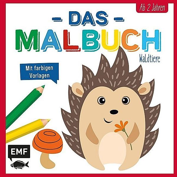 Das Malbuch - Waldtiere