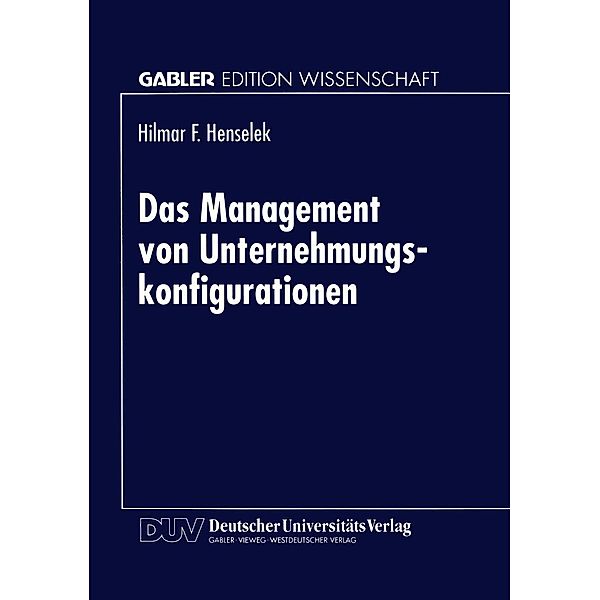 Das Management von Unternehmungskonfigurationen