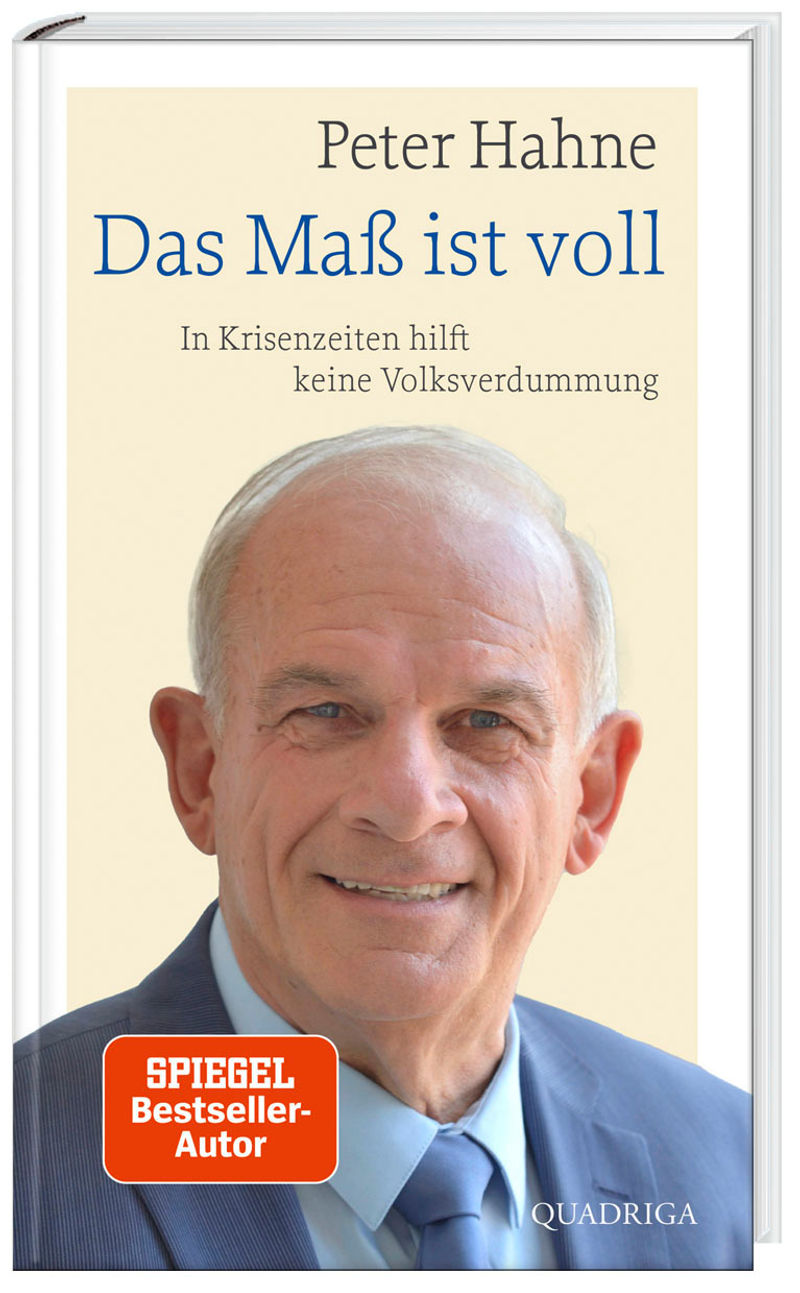 Das Maß ist voll | Peter Hahne | Bücher bei Weltbild.de