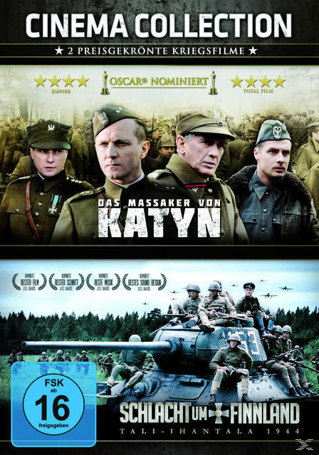 Image of Das Massaker von Katyn / Schlacht um Finnland - 2 Disc DVD