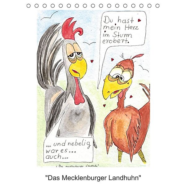 Das mecklenburger Landhuhn (Tischkalender 2023 DIN A5 hoch), Martina Boldt