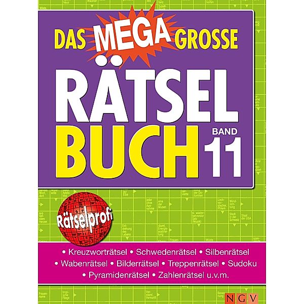 Das megagrosse Rätselbuch.Bd.11