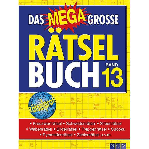 Das megagrosse Rätselbuch.Bd.13