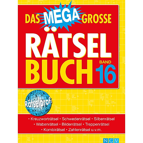 Das megagrosse Rätselbuch.Bd.16