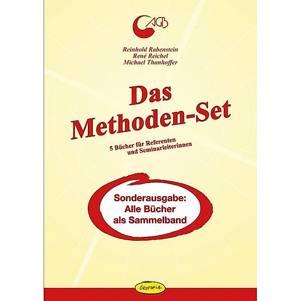 Das Methoden-Set, 5 Bde., Reinhold Rabenstein, René Reichel, Michael Thanhoffer