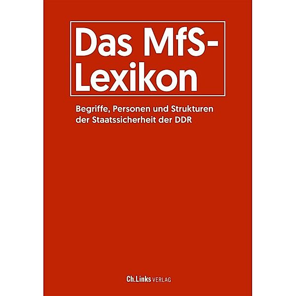 Das MfS-Lexikon