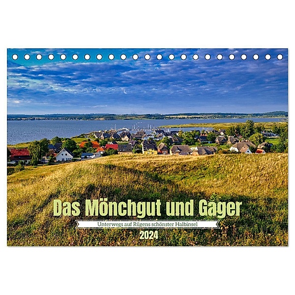 Das Mönchgut und Gager (Tischkalender 2024 DIN A5 quer), CALVENDO Monatskalender, Gerold Dudziak gedutech - photography