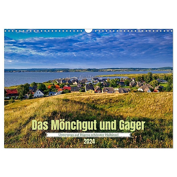 Das Mönchgut und Gager (Wandkalender 2024 DIN A3 quer), CALVENDO Monatskalender, Gerold Dudziak gedutech - photography