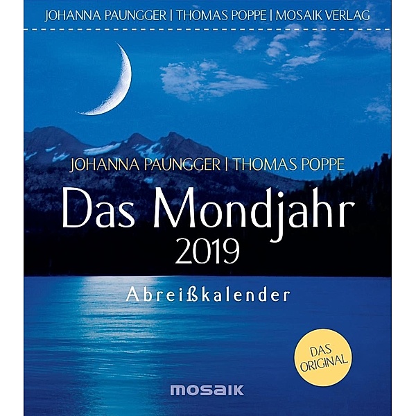 Das Mondjahr 2019, Johanna Paungger, Thomas Poppe