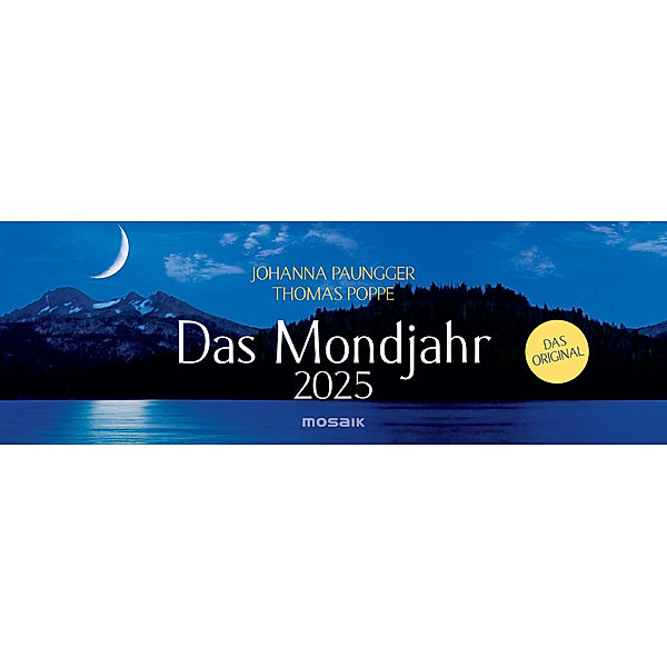 Das Mondjahr 2025 - Wochenkalender, Johanna Paungger, Thomas Poppe