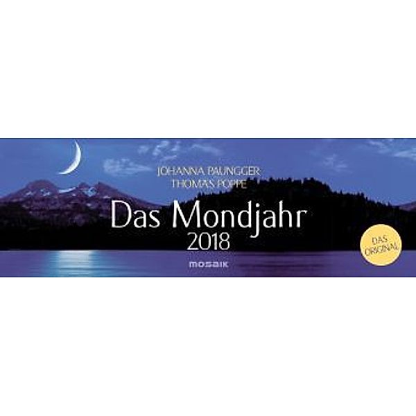Das Mondjahr, Wochenkalender 2018, Johanna Paungger, Thomas Poppe
