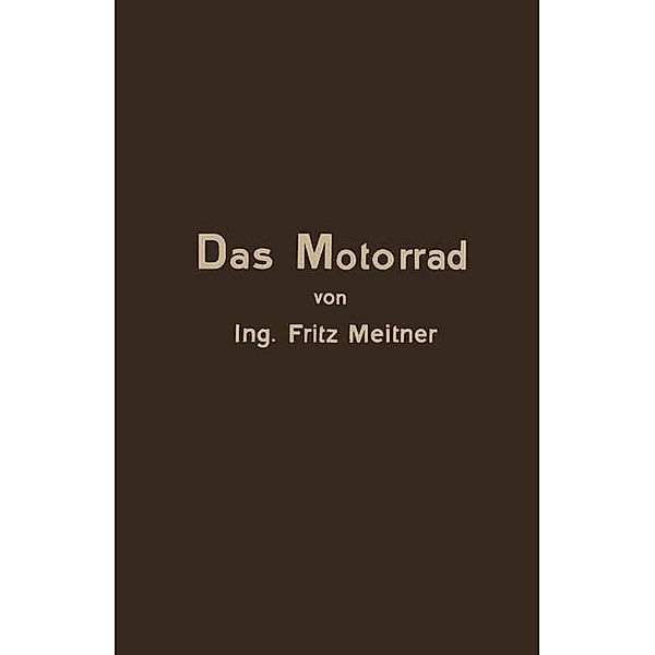 Das Motorrad Aufbau und Arbeitsweise, Fritz Meitner