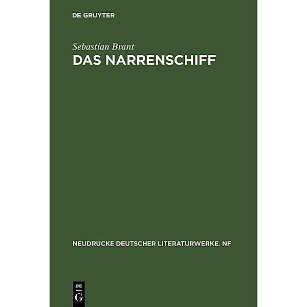 Das Narrenschiff / Neudrucke deutscher Literaturwerke. N. F. Bd.5, Sebastian Brant