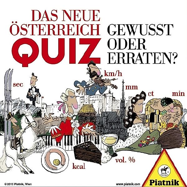 Piatnik Das neue Österreich-Quiz (Spiel)