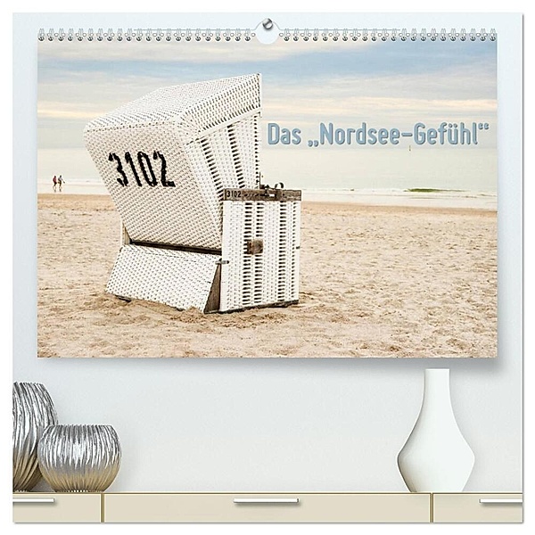 Das Nordsee-Gefühl (hochwertiger Premium Wandkalender 2024 DIN A2 quer), Kunstdruck in Hochglanz, Ralf Wilken