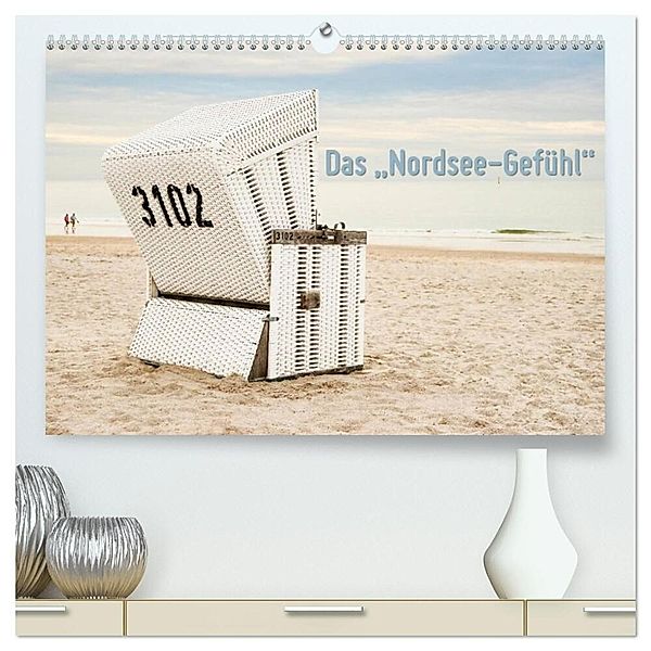 Das Nordsee-Gefühl (hochwertiger Premium Wandkalender 2025 DIN A2 quer), Kunstdruck in Hochglanz, Calvendo, Ralf Wilken