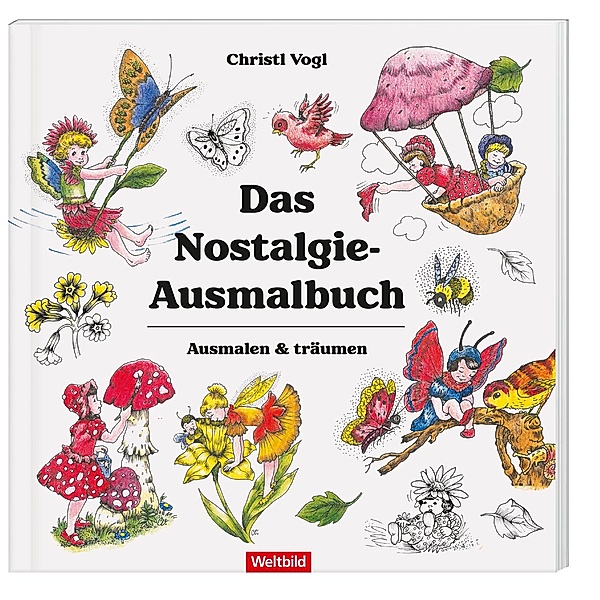 Das Nostalgie Ausmalbuch, Christl Vogl