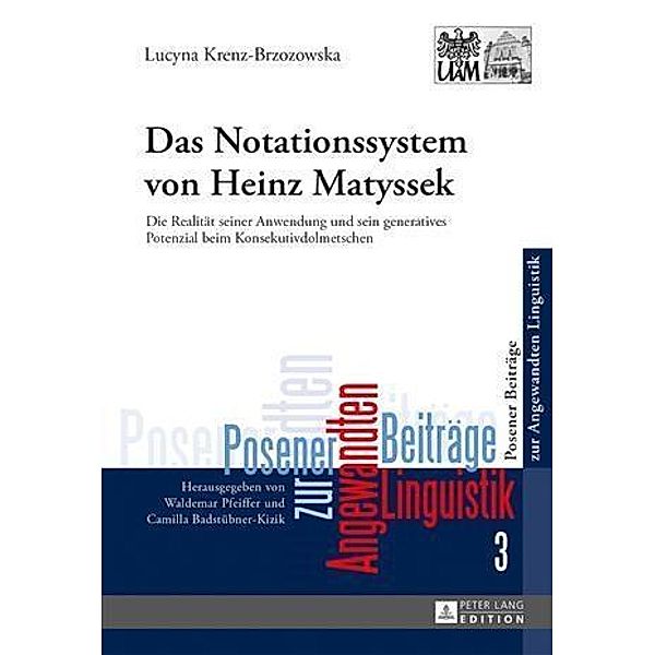 Das Notationssystem von Heinz Matyssek, Lucyna Krenz-Brzozowska