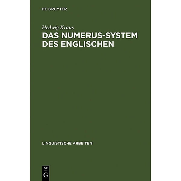 Das Numerus-System des Englischen, Hedwig Kraus