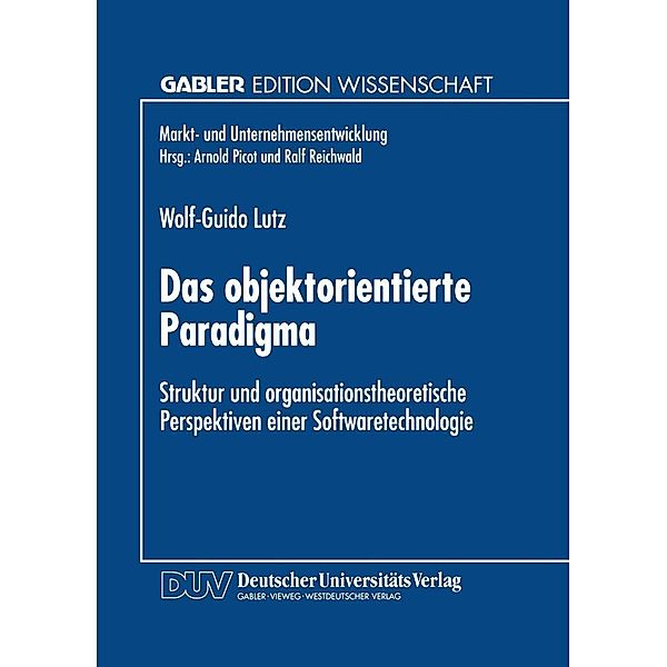 Das objektorientierte Paradigma / Gabler Edition Wissenschaft