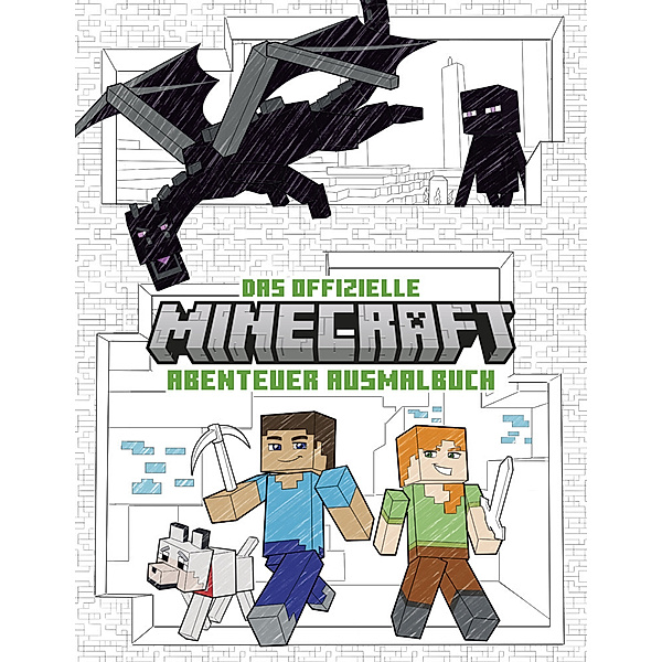 Das offizielle Minecraft-Abenteuer-Ausmalbuch, Insight Editions