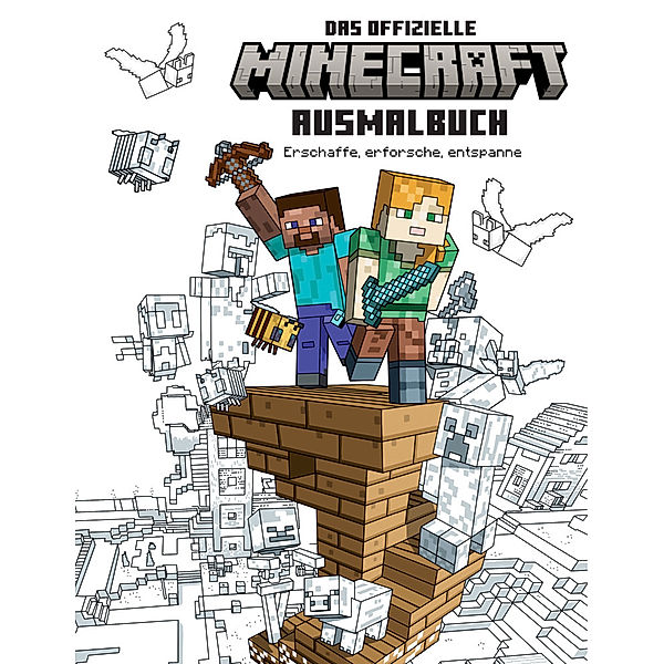 Das offizielle Minecraft Ausmalbuch, Insight Editions