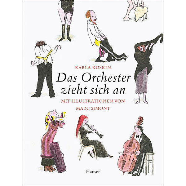 Das Orchester zieht sich an, Miniausgabe, Karla Kuskin, Marc Simont