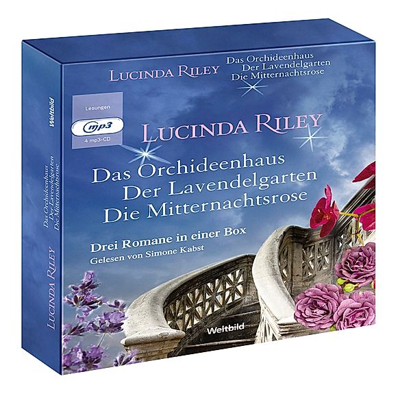 Das Orchideenhaus, Der Lavendelgarten, Die Mitternachtsrose 4 MP3 CDs, Lucinda Riley
