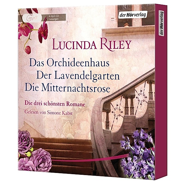 Das Orchideenhaus - Der Lavendelgarten - Die Mitternachtsrose, 4 Audio-CD, 4 MP3, Lucinda Riley