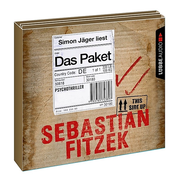Das Paket, 6 Audio-CD, Sebastian Fitzek