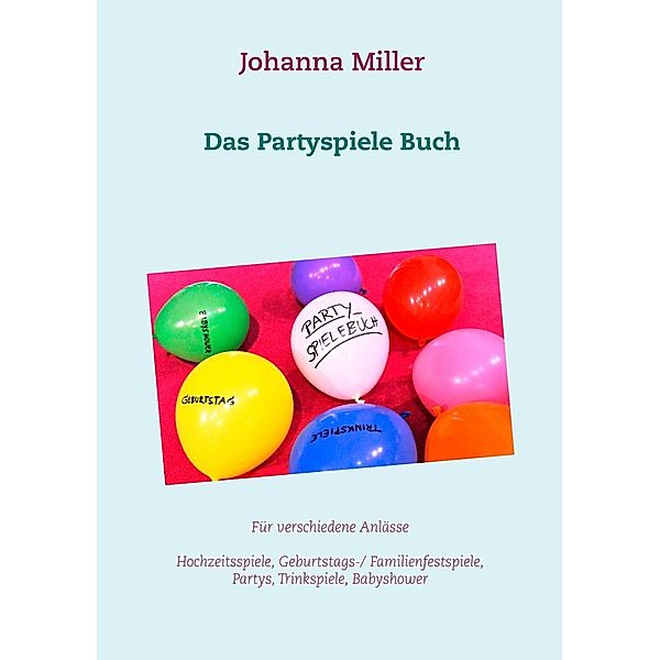 Das Partyspiele Buch, Johanna Miller