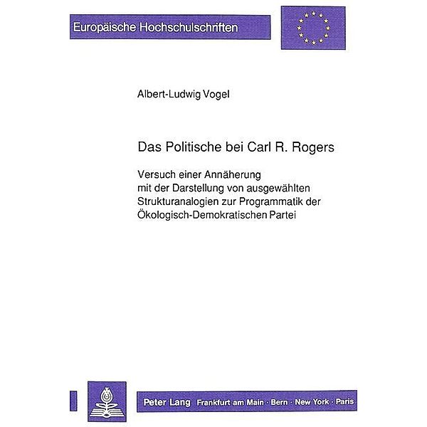 Das Politische bei Carl R. Rogers, Albert-Ludwig Vogel