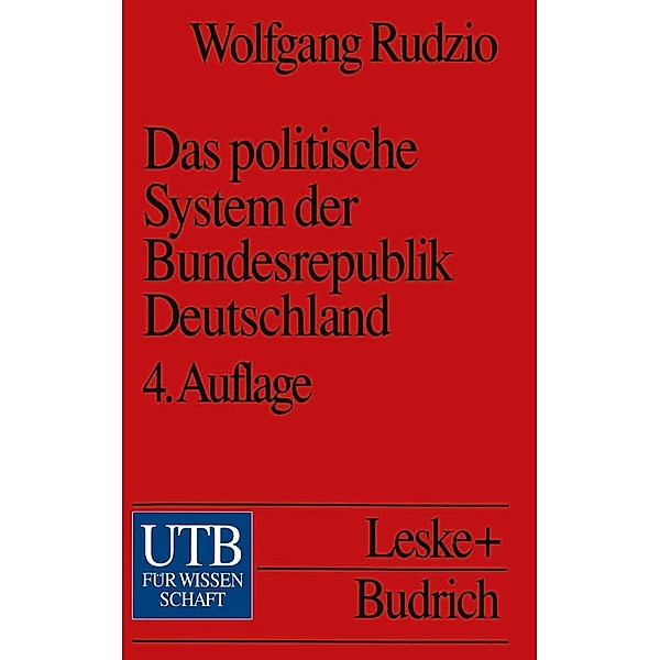 Das politische System der Bundesrepublik Deutschland / Uni-Taschenbücher, Wolfgang Rudzio