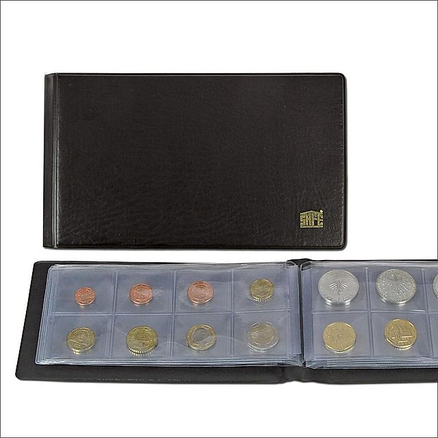 Das praktische Münz-Taschenalbum mit 10 Blättern und weichmacherfreien  Innenstreifen für 80 Münzen bis 40 mm Durchmesser | Weltbild.at